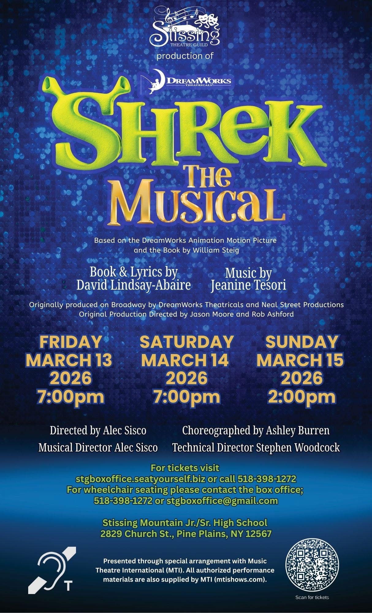 Shrek The Musical Poster